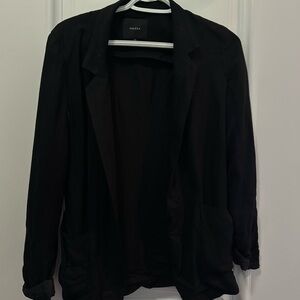 Aritzia Talula Black Fitted Blazer